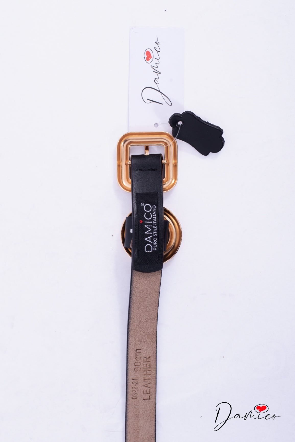 Cintura nera circle&square