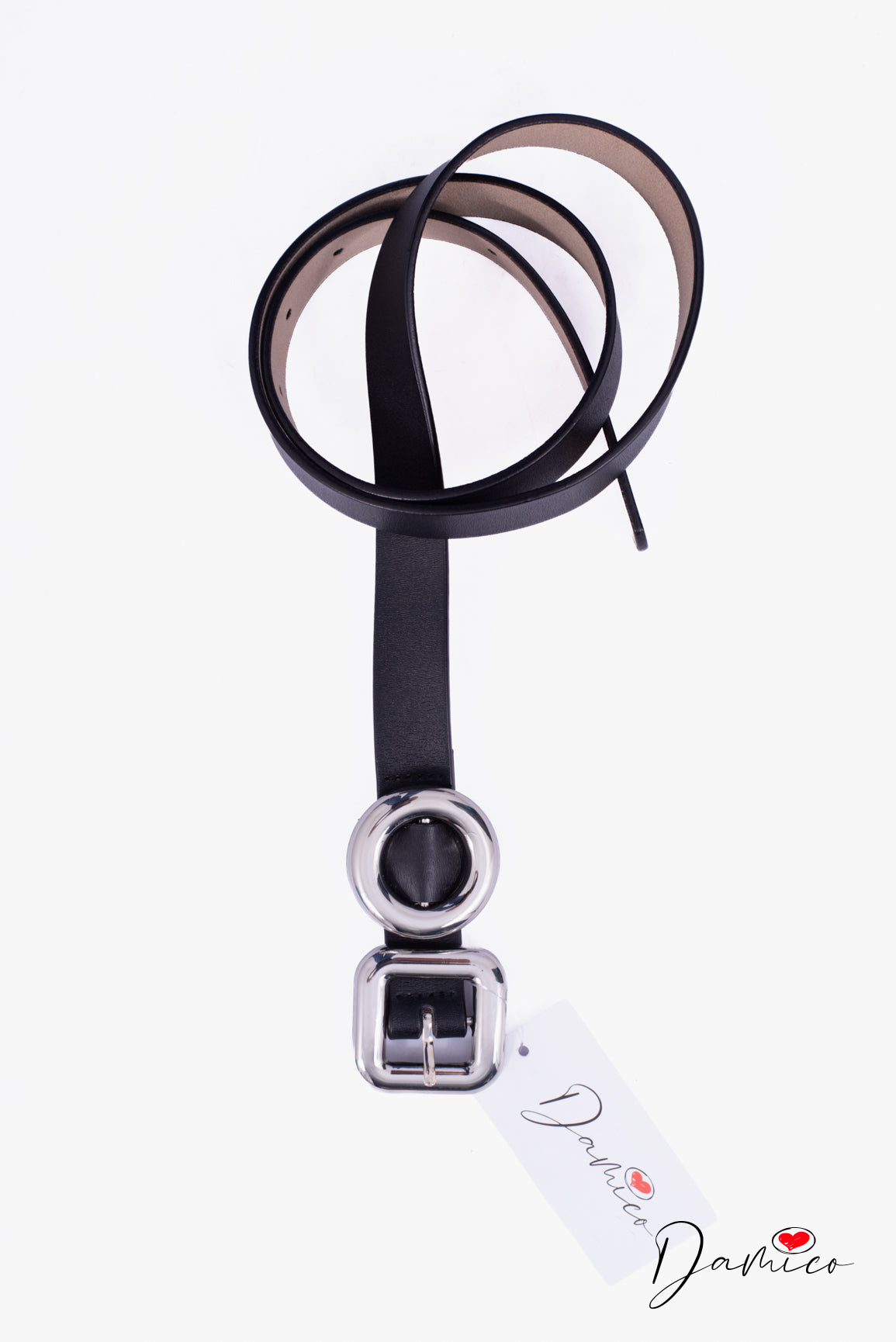 Cintura nera circle&square