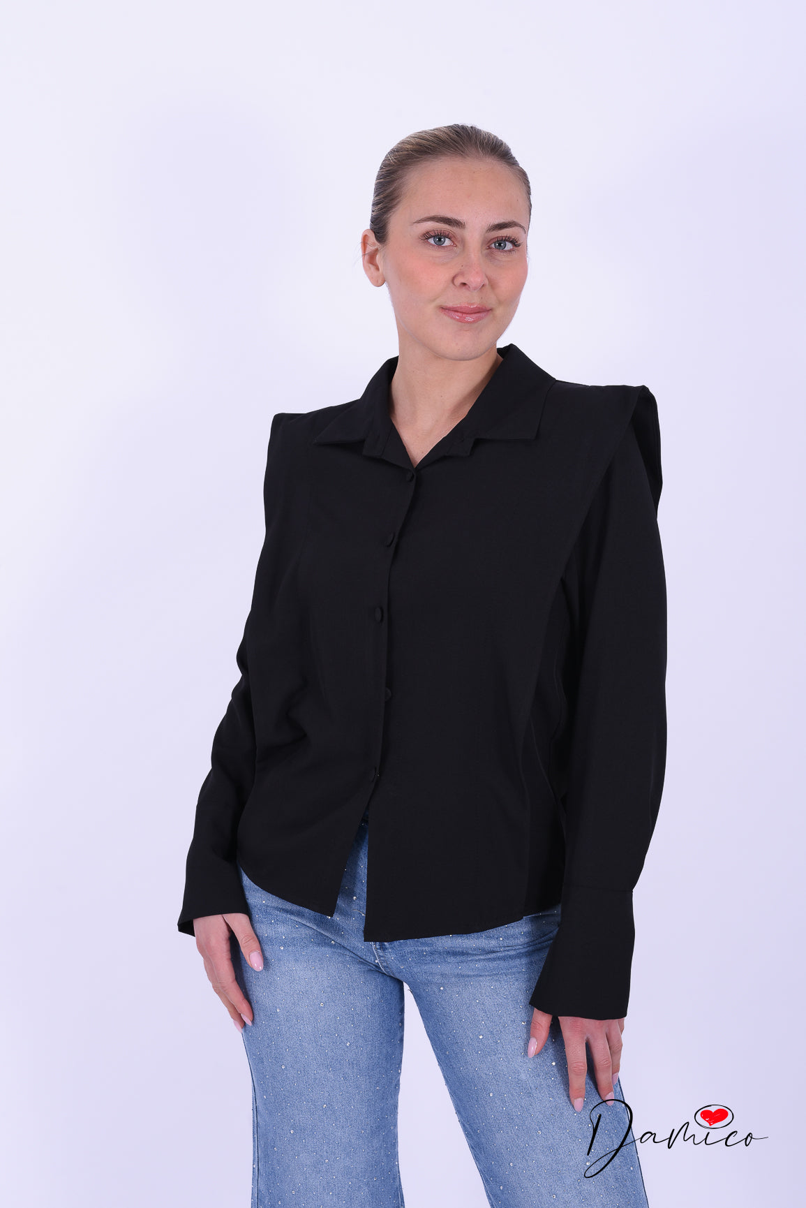 Camicia spalline sporgenti