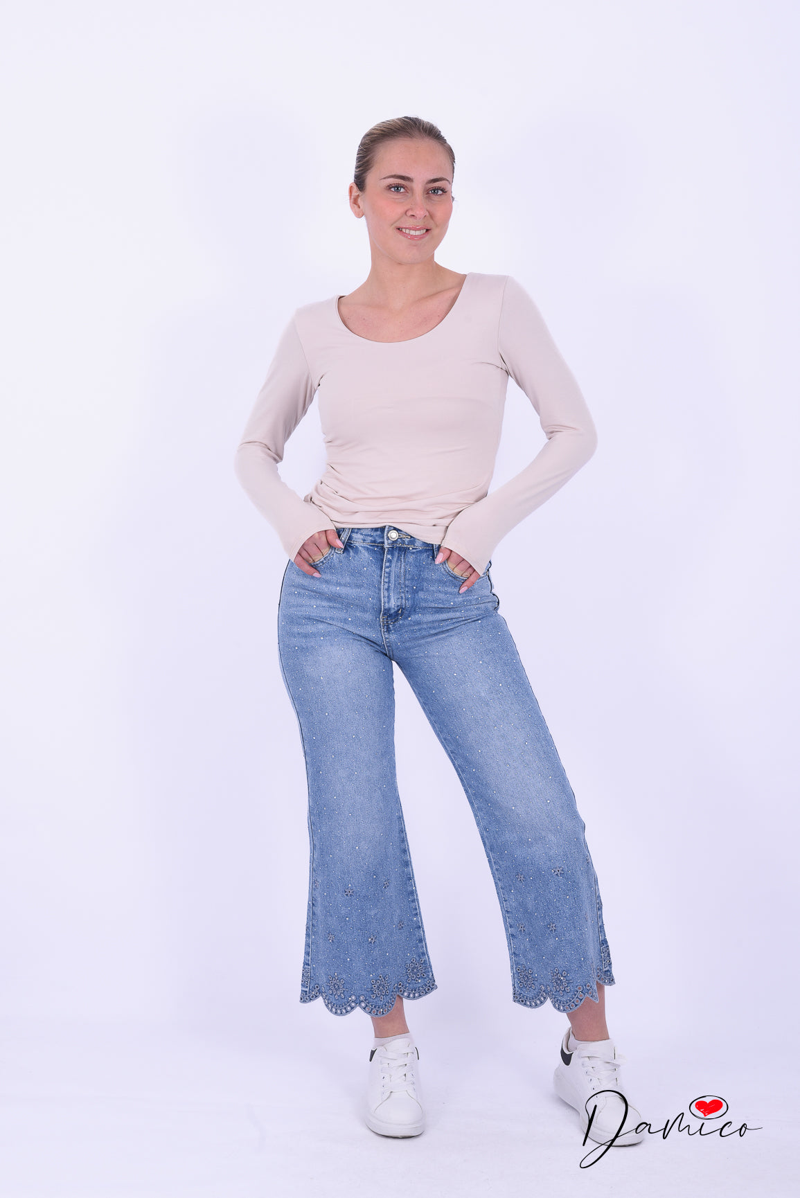 Pantalone a zampa san gallo