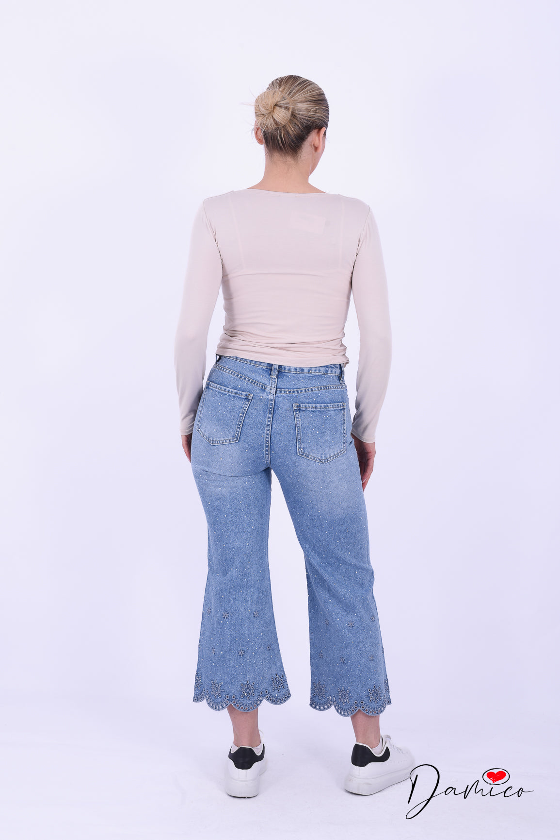 Pantalone a zampa san gallo