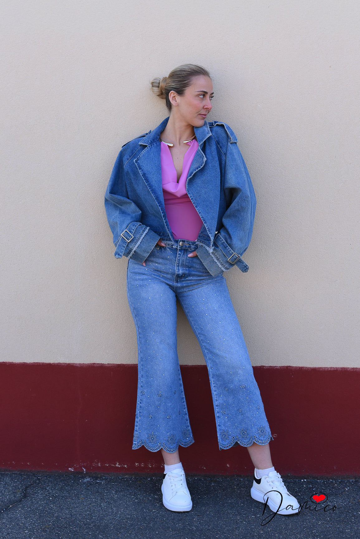Pantalone a zampa san gallo