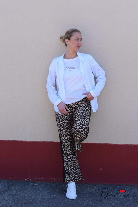 Pantalone leopardato