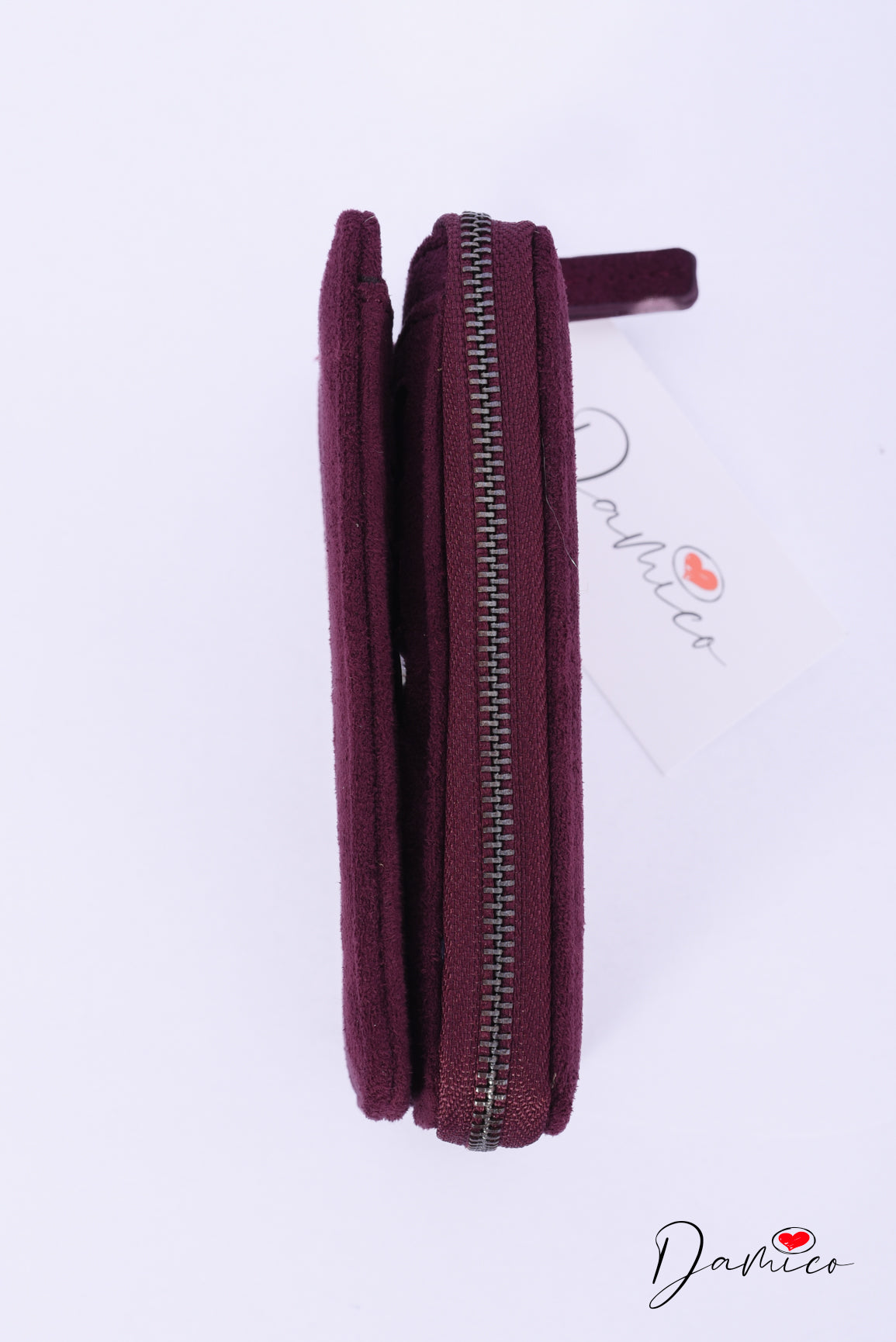 Portafoglio suede