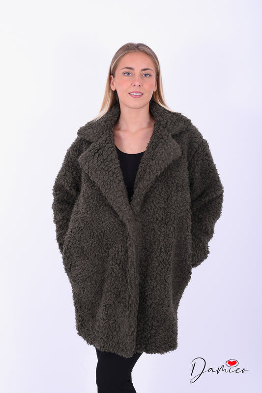 Cappotto teddy 3/4