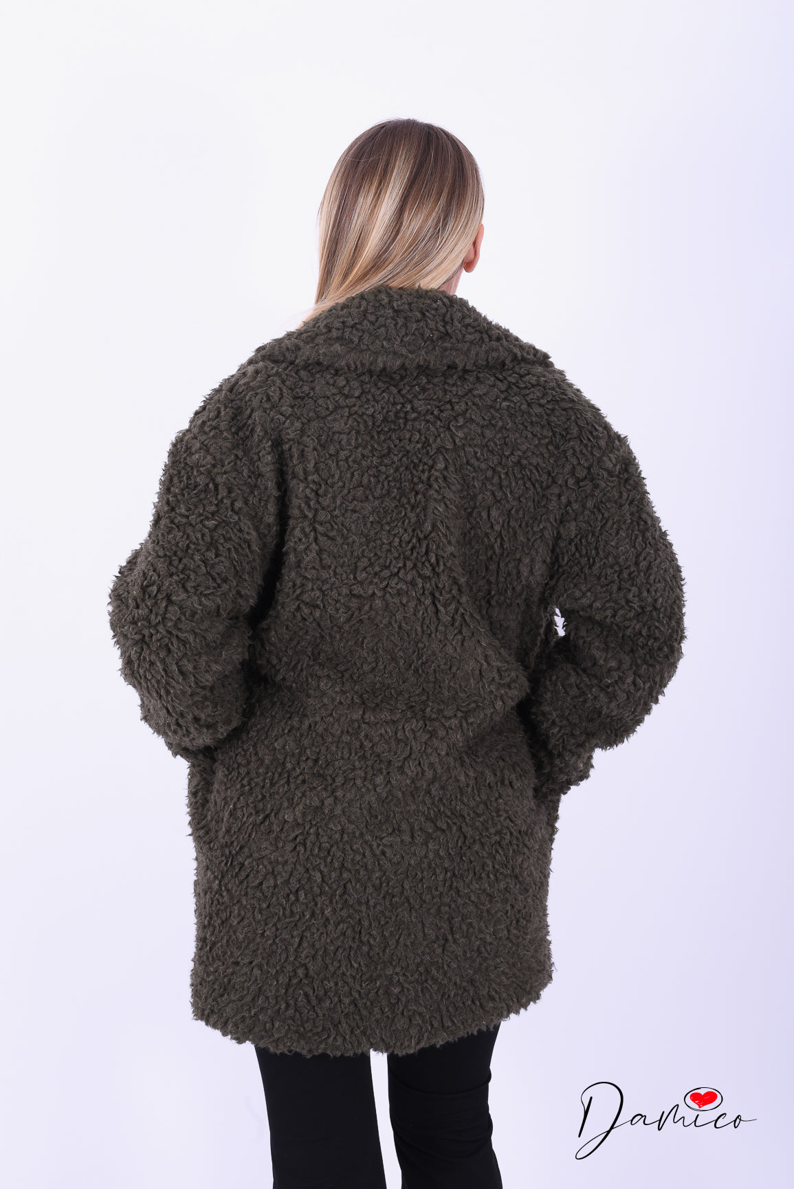 Cappotto teddy 3/4