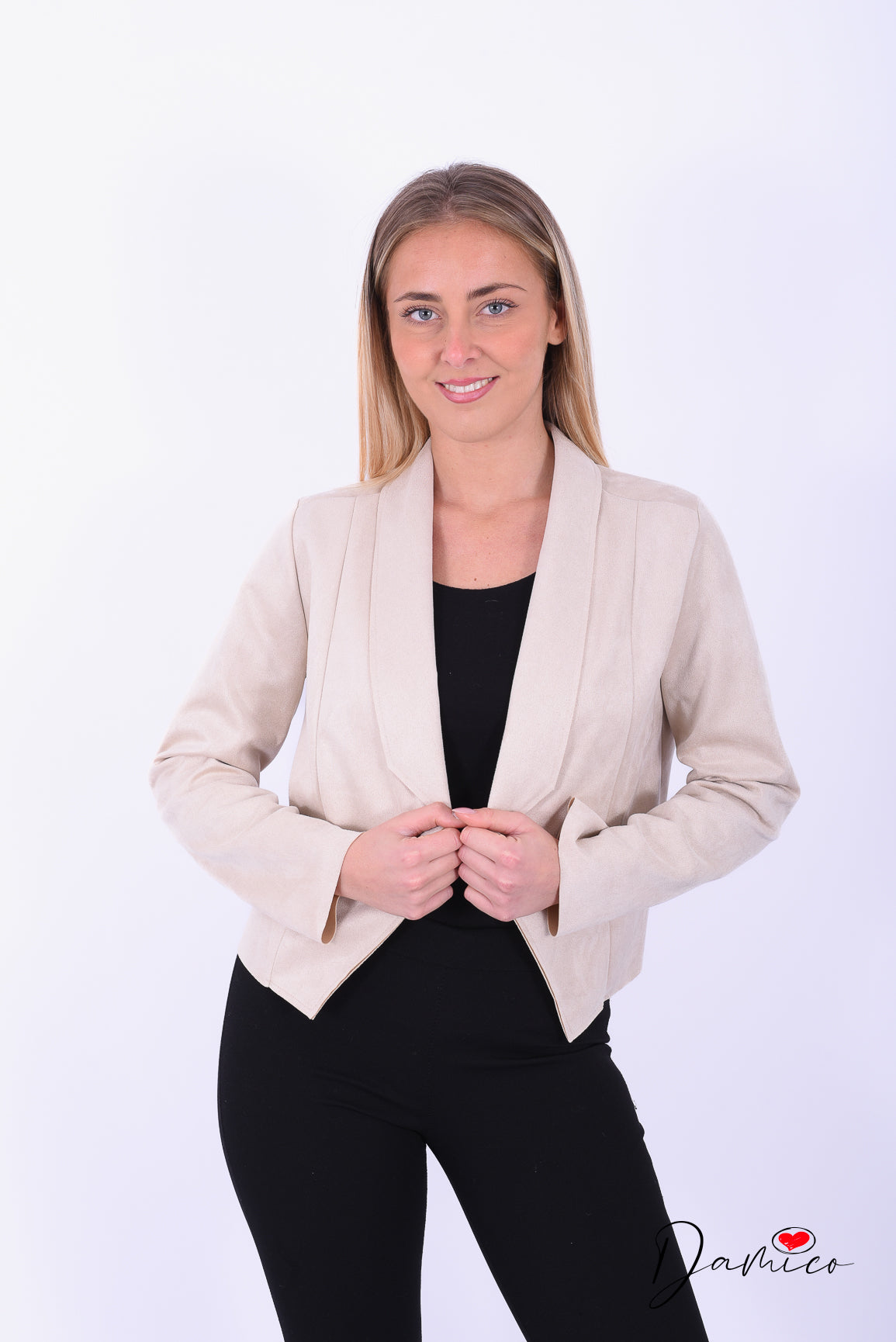 Blazer aperto dainetto