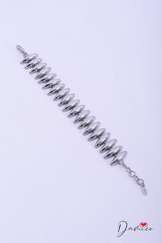 Bracciale chunky teeth