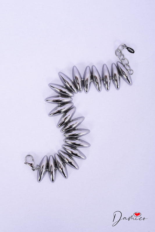 Bracciale chunky teeth