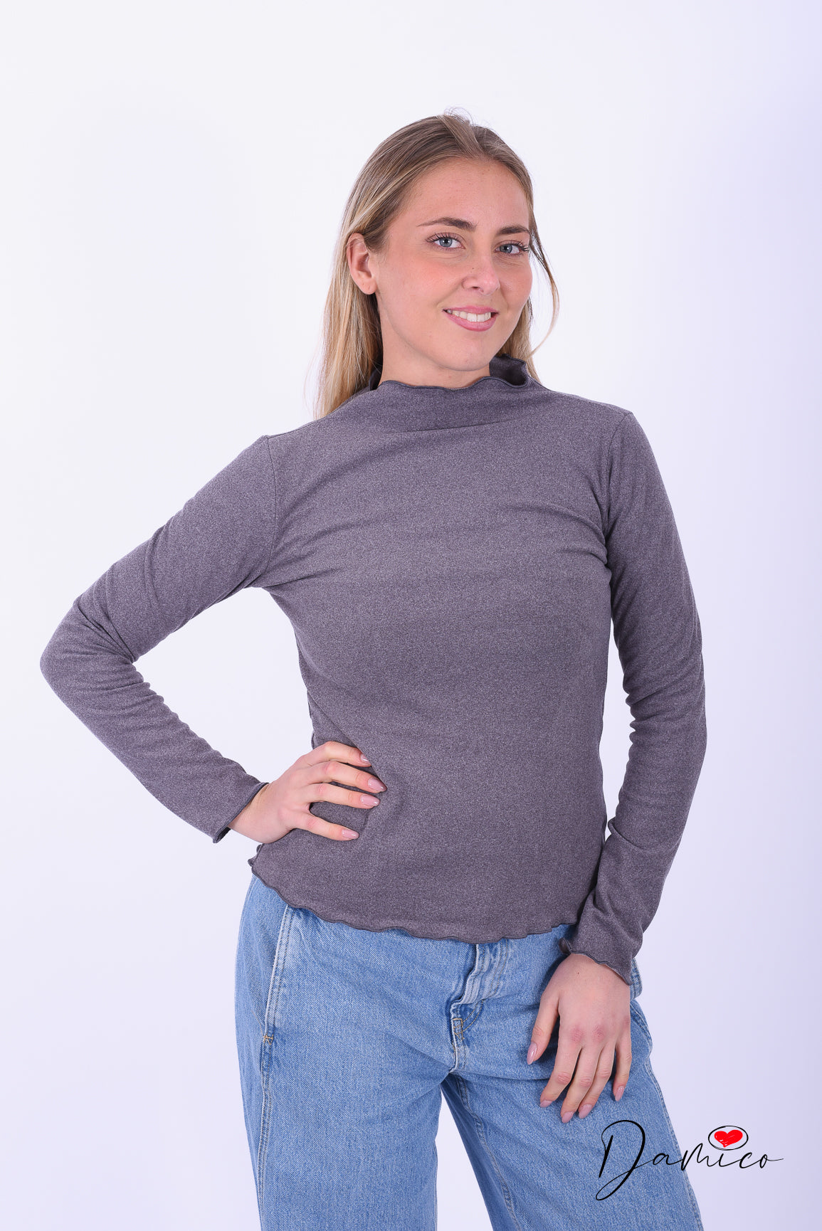 Maglia Basic in pile