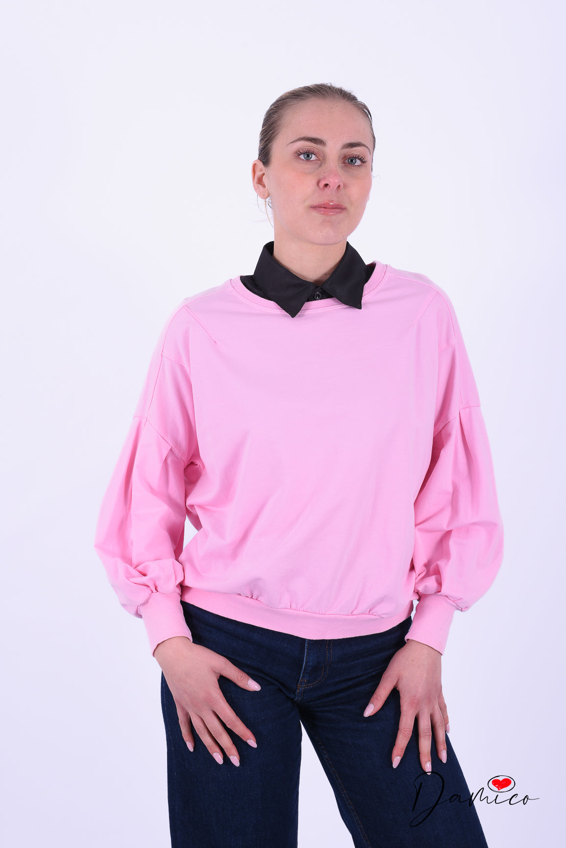 Colletto basic tinta unita