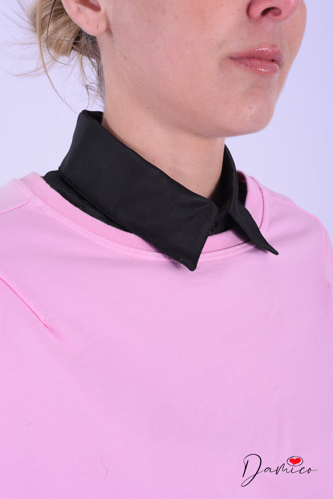 Colletto basic tinta unita