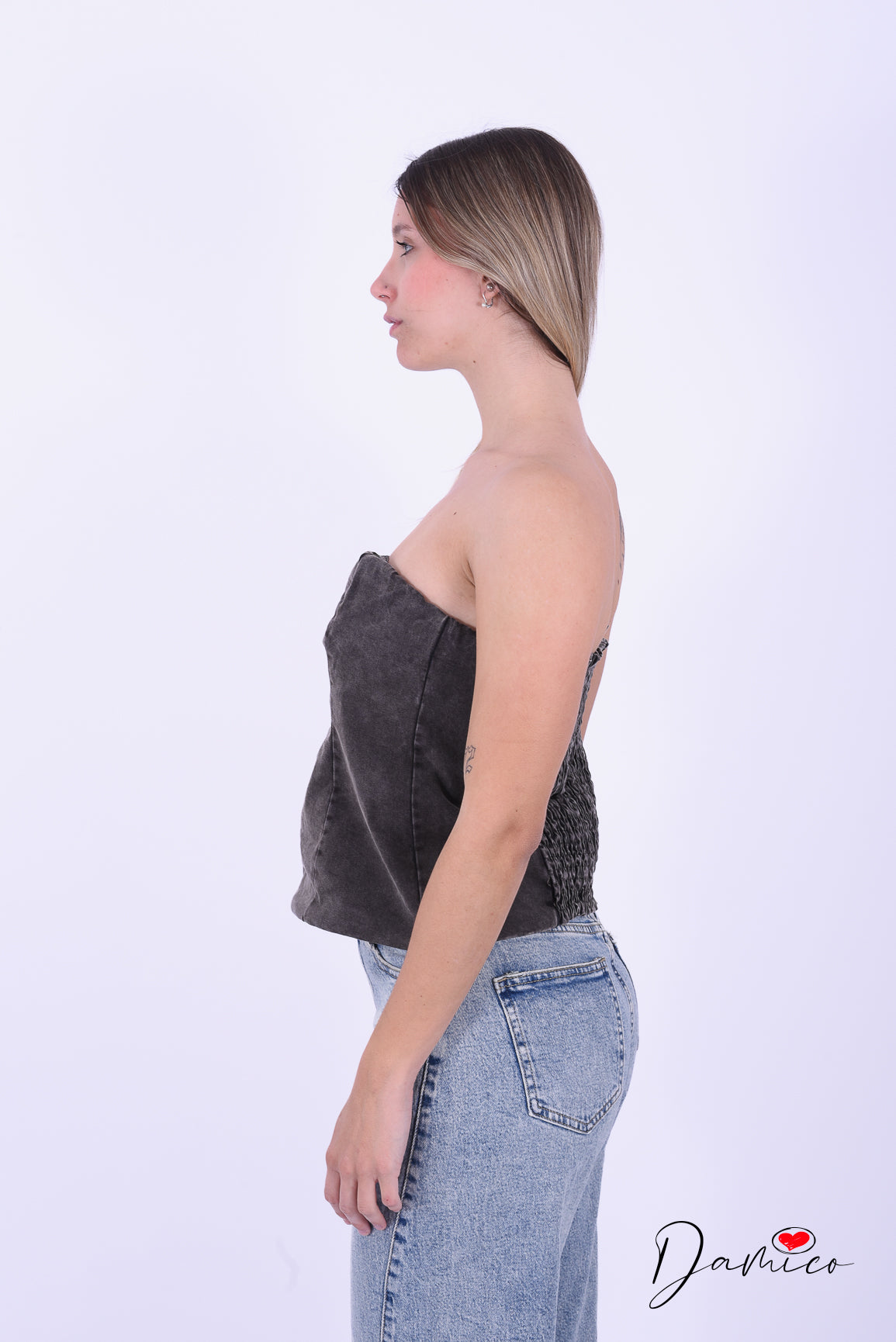 Sottogiacca fascia jeans