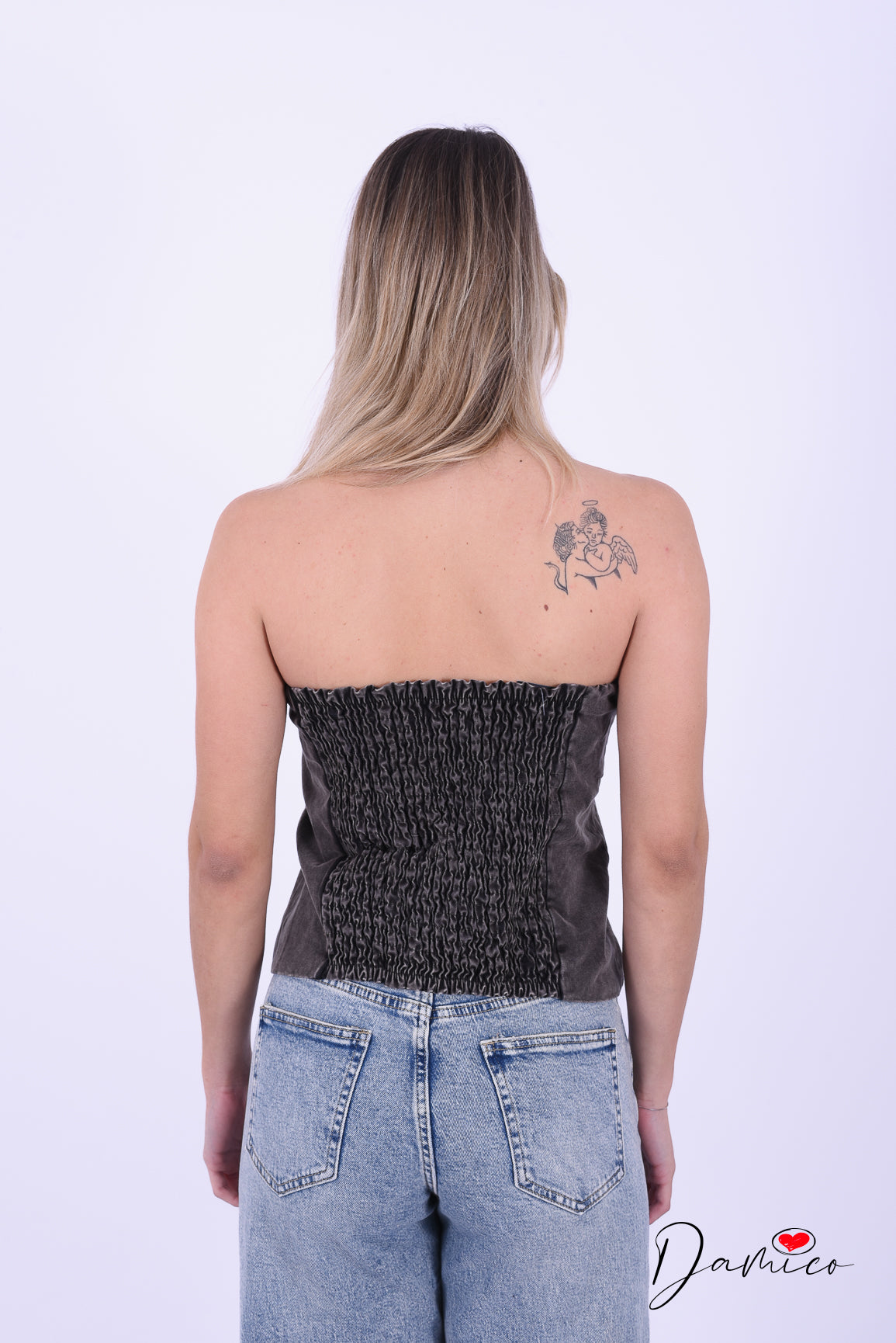Sottogiacca fascia jeans