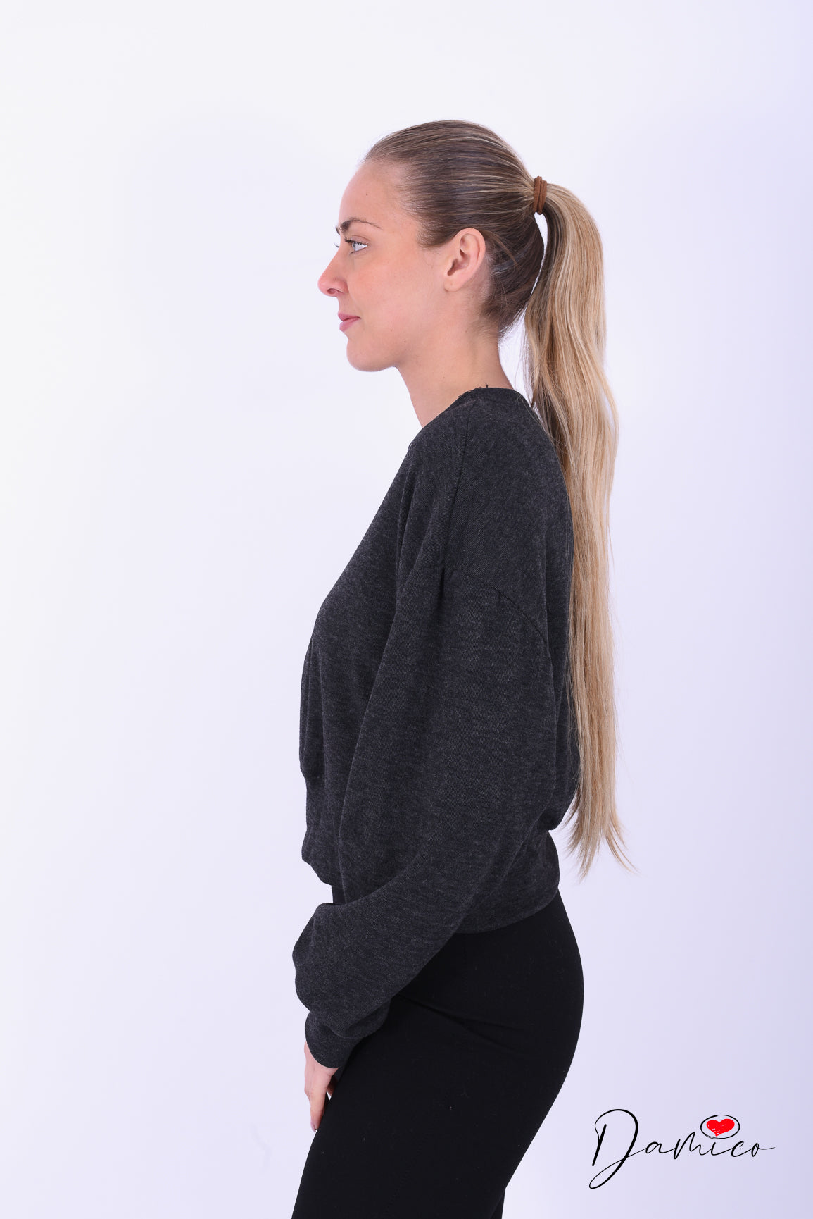 Muta twill girocollo