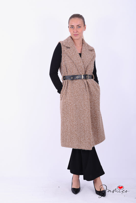 Smanicato silky con cintura