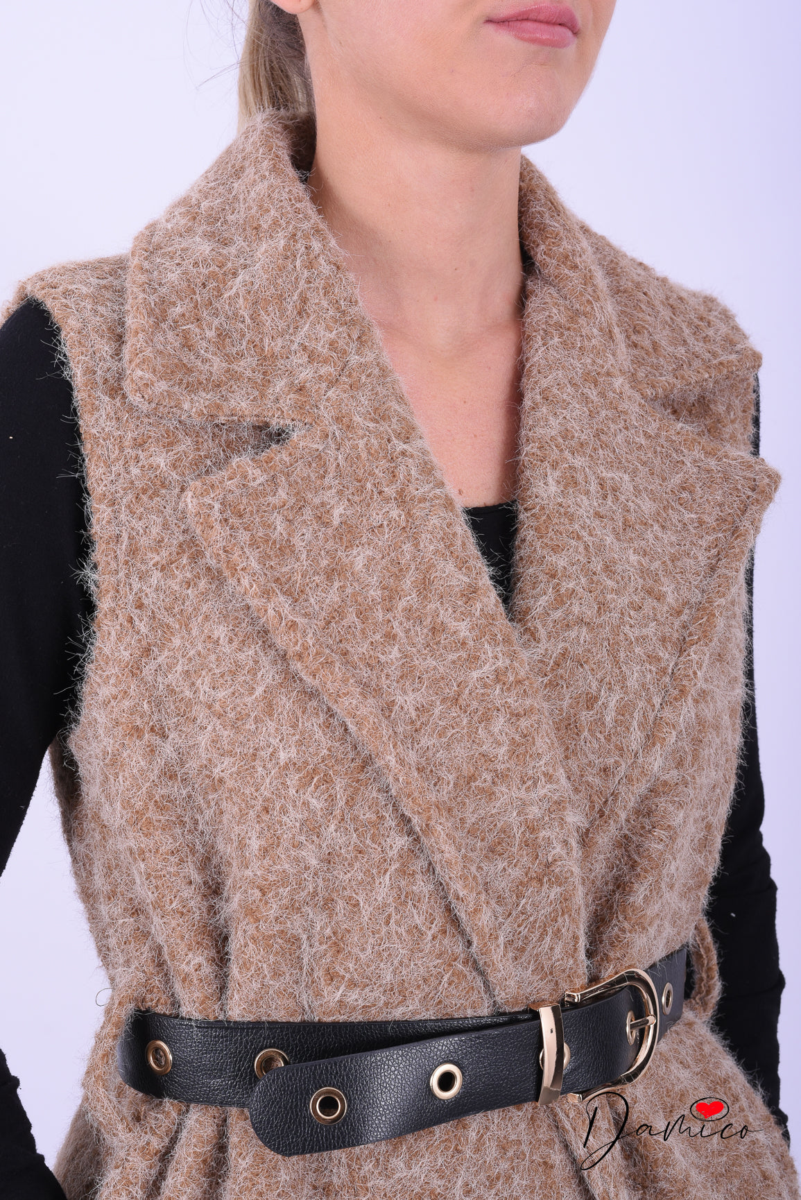 Smanicato silky con cintura