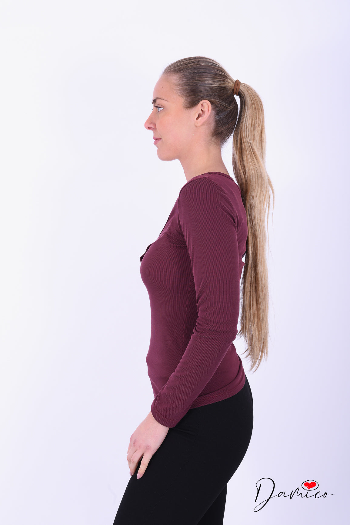 Maglia Slim tre bottoni