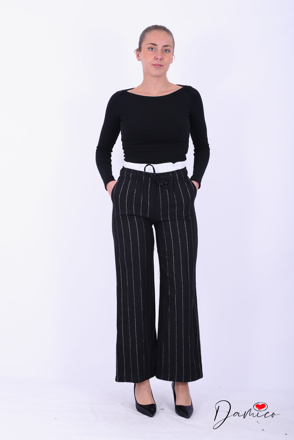 Panta palazzo gessato