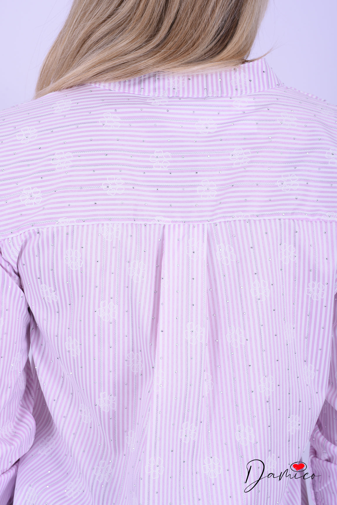 Camicia coreana flowers&lights