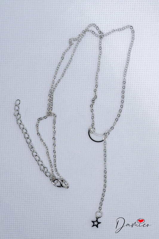 Collana luna e stella