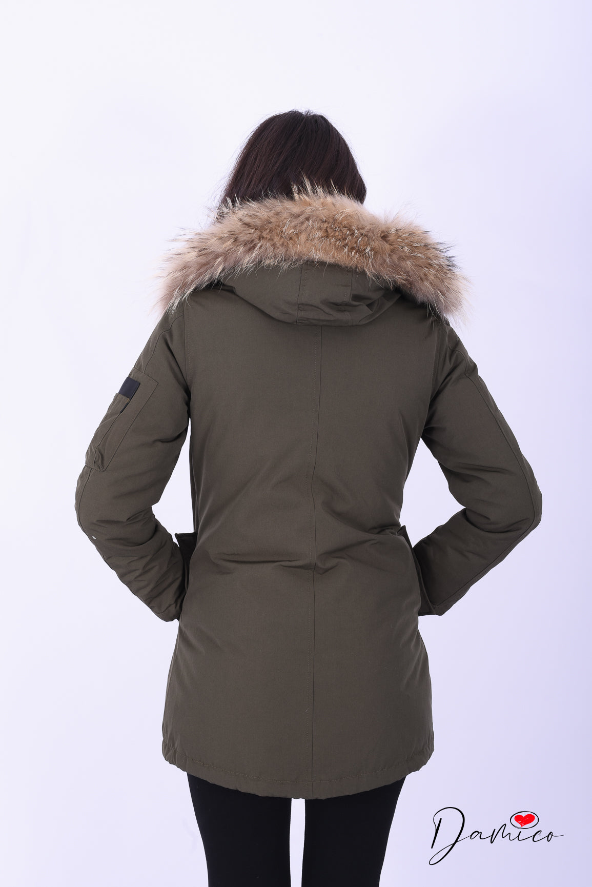 Giubbotto parka 4 bottoni