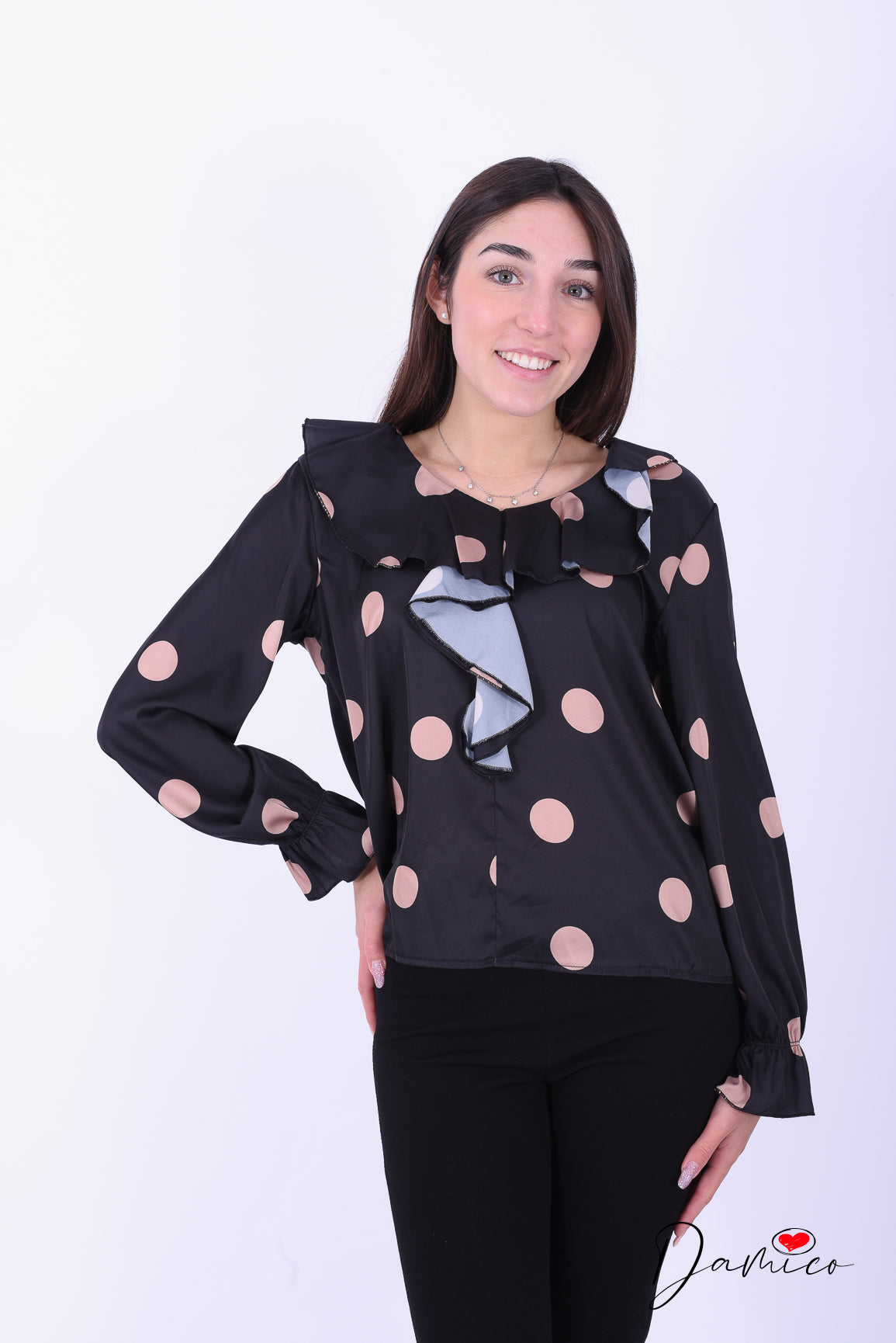 Blusa mega pois