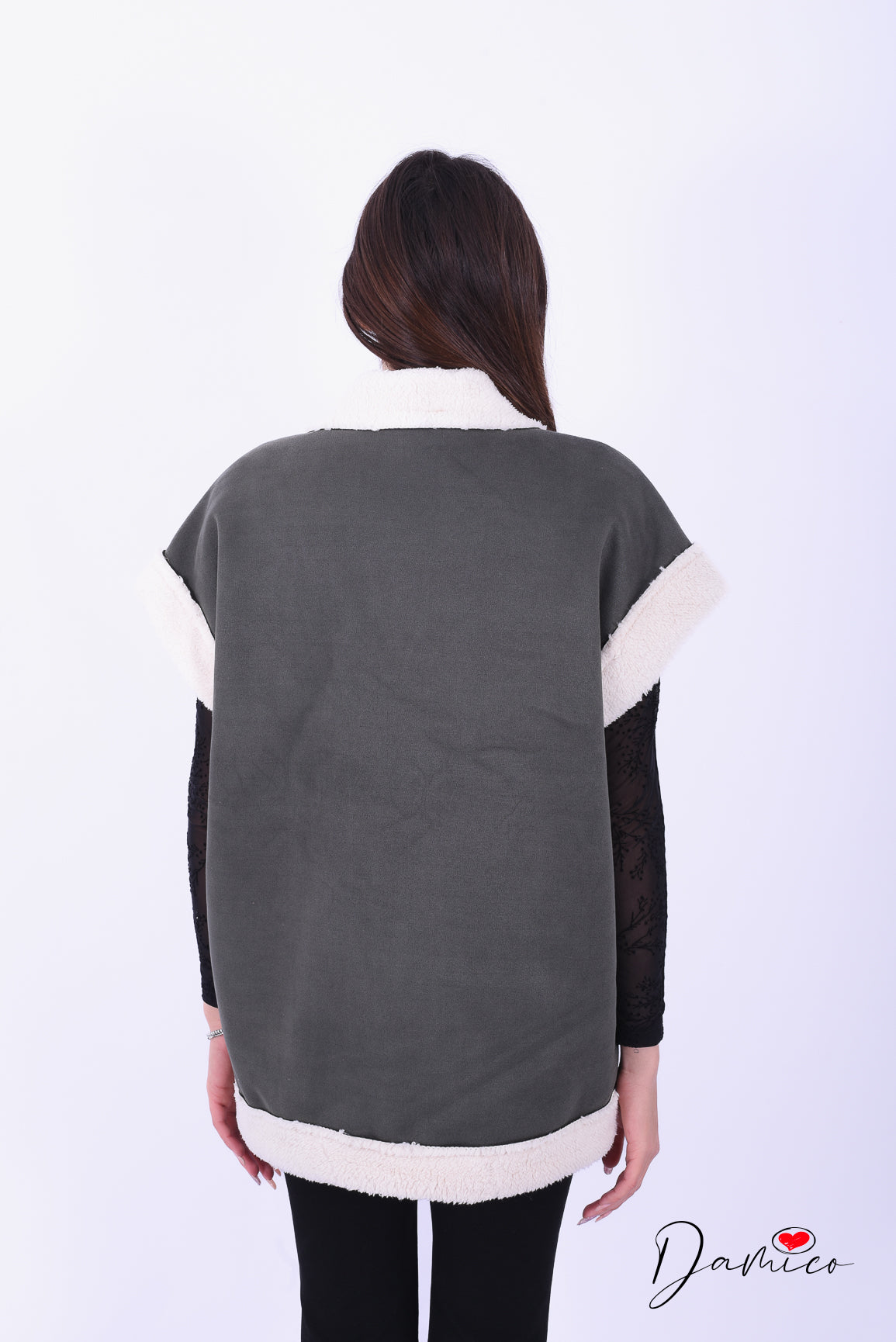 Smanicato peluche con zip