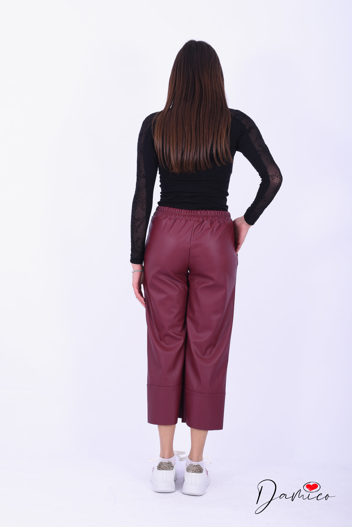 Panta Palazzo eco pelle