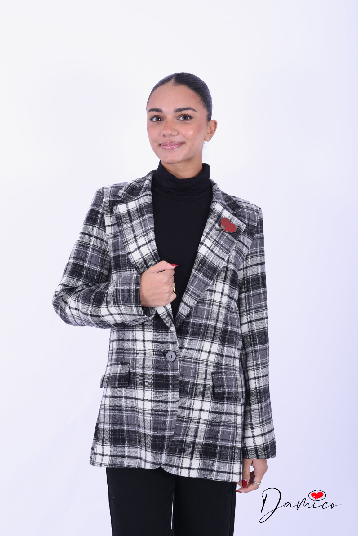 Blazer tartan flannel - pin