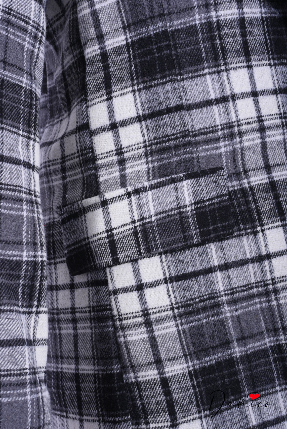 Blazer tartan flannel - pin