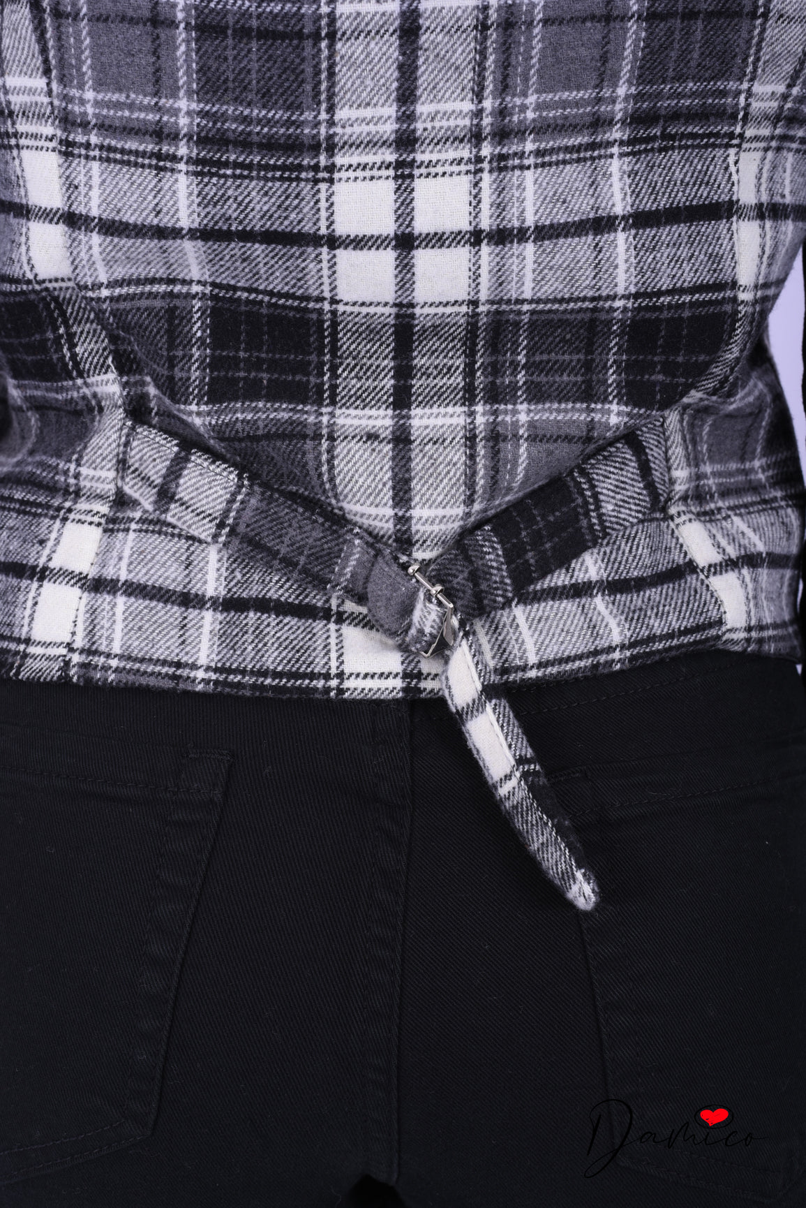 Gilet tartan flannel