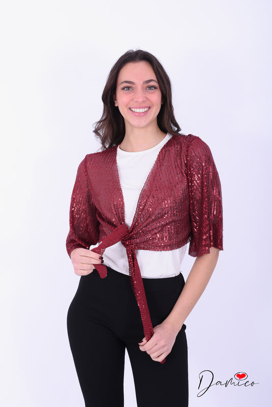 Coprispalle paillettes