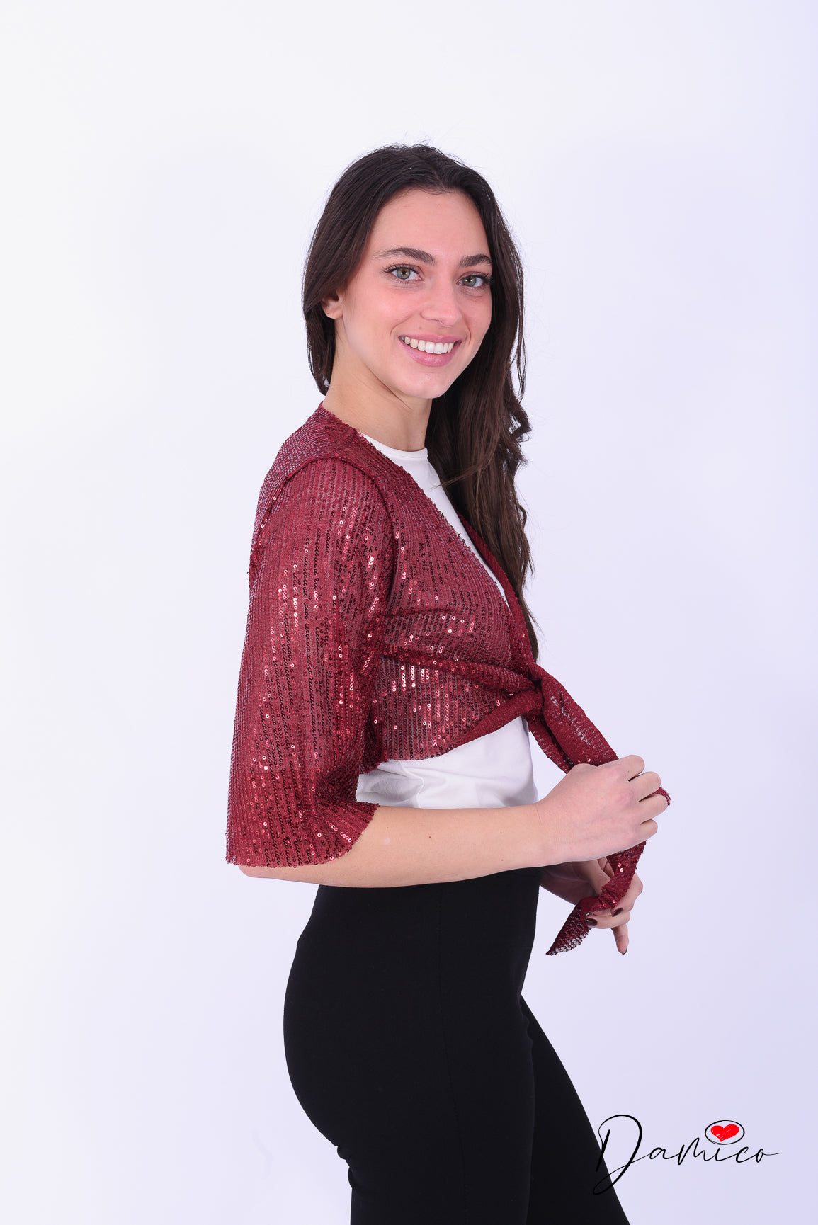 Coprispalle paillettes