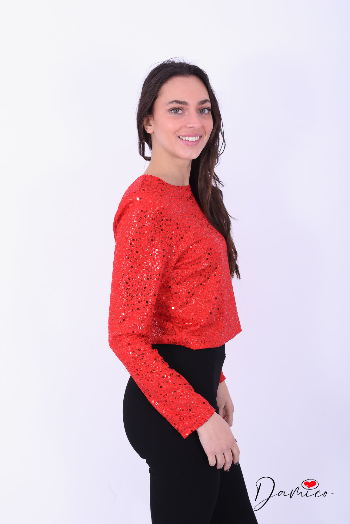 Maglia paillettes