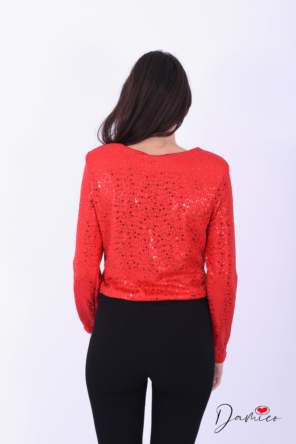 Maglia paillettes