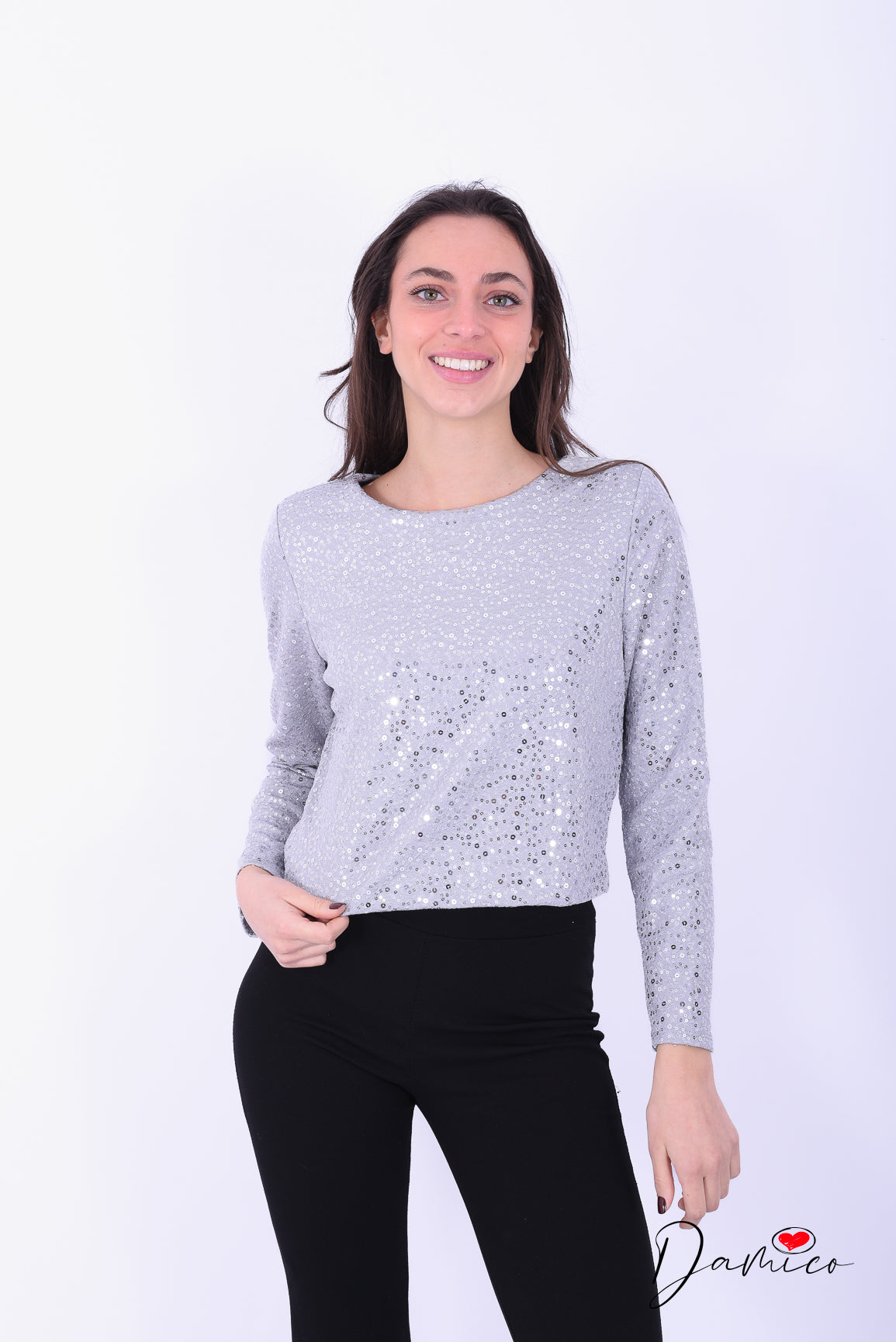 Maglia paillettes