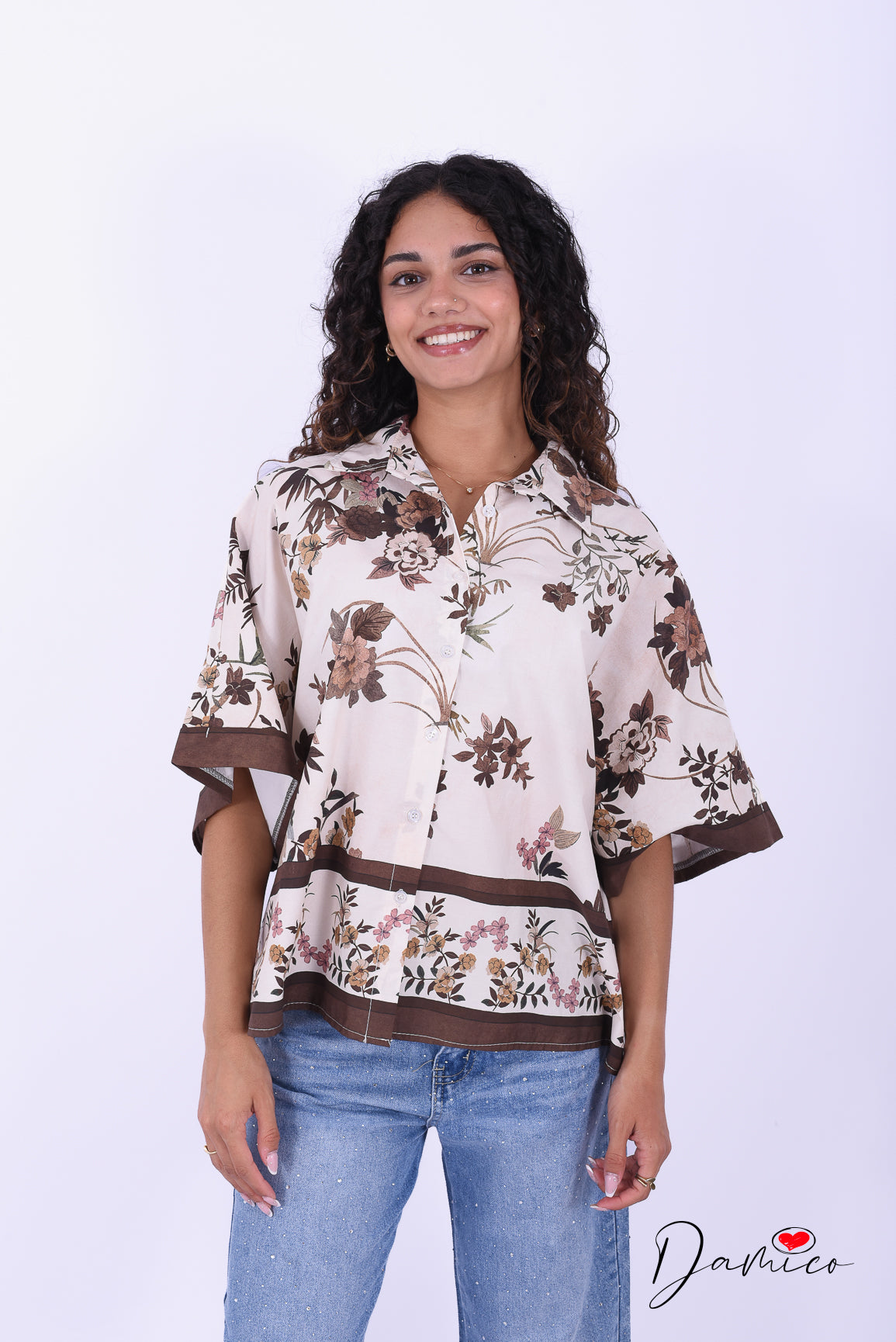 Camicia mc botanical