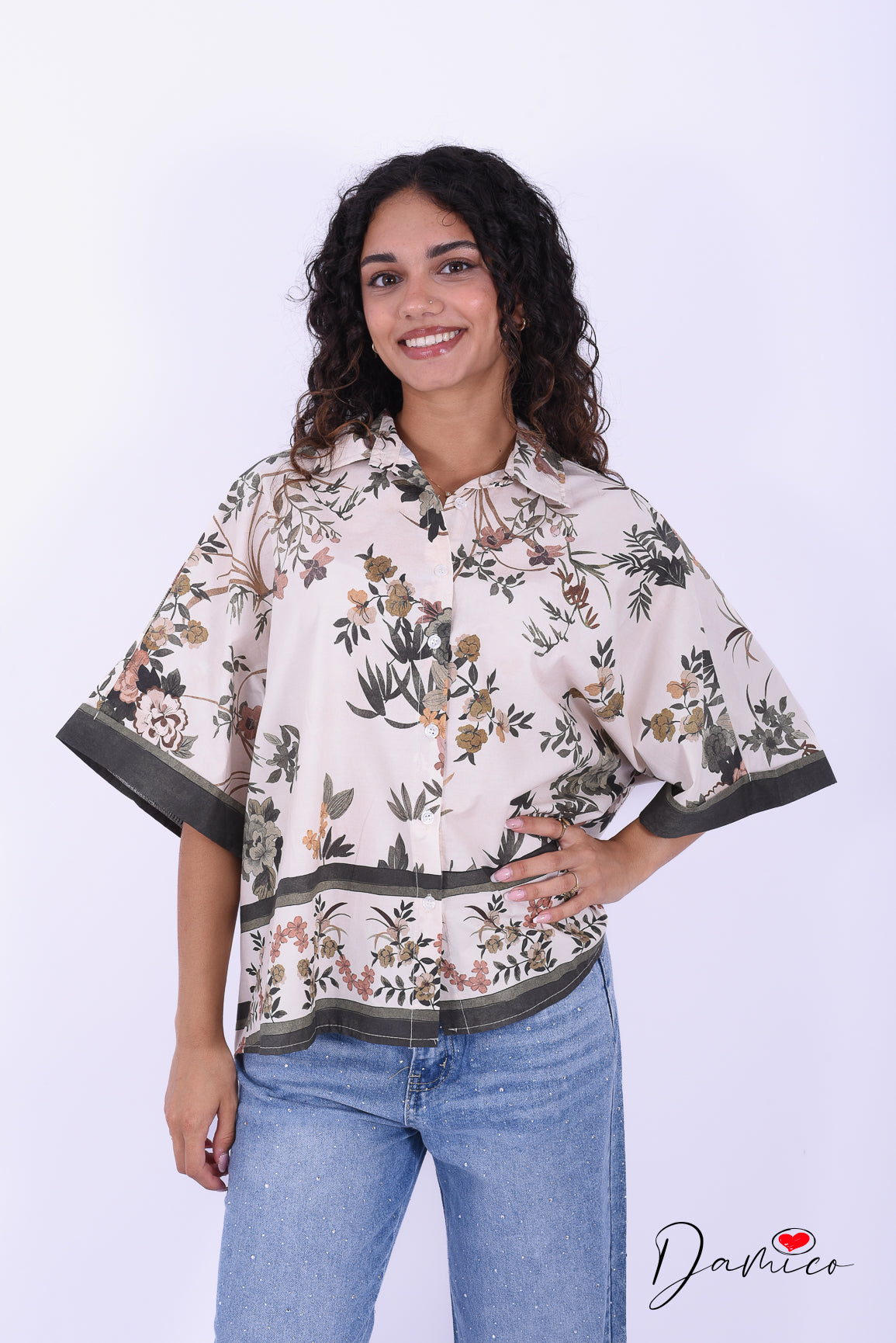 Camicia mc botanical