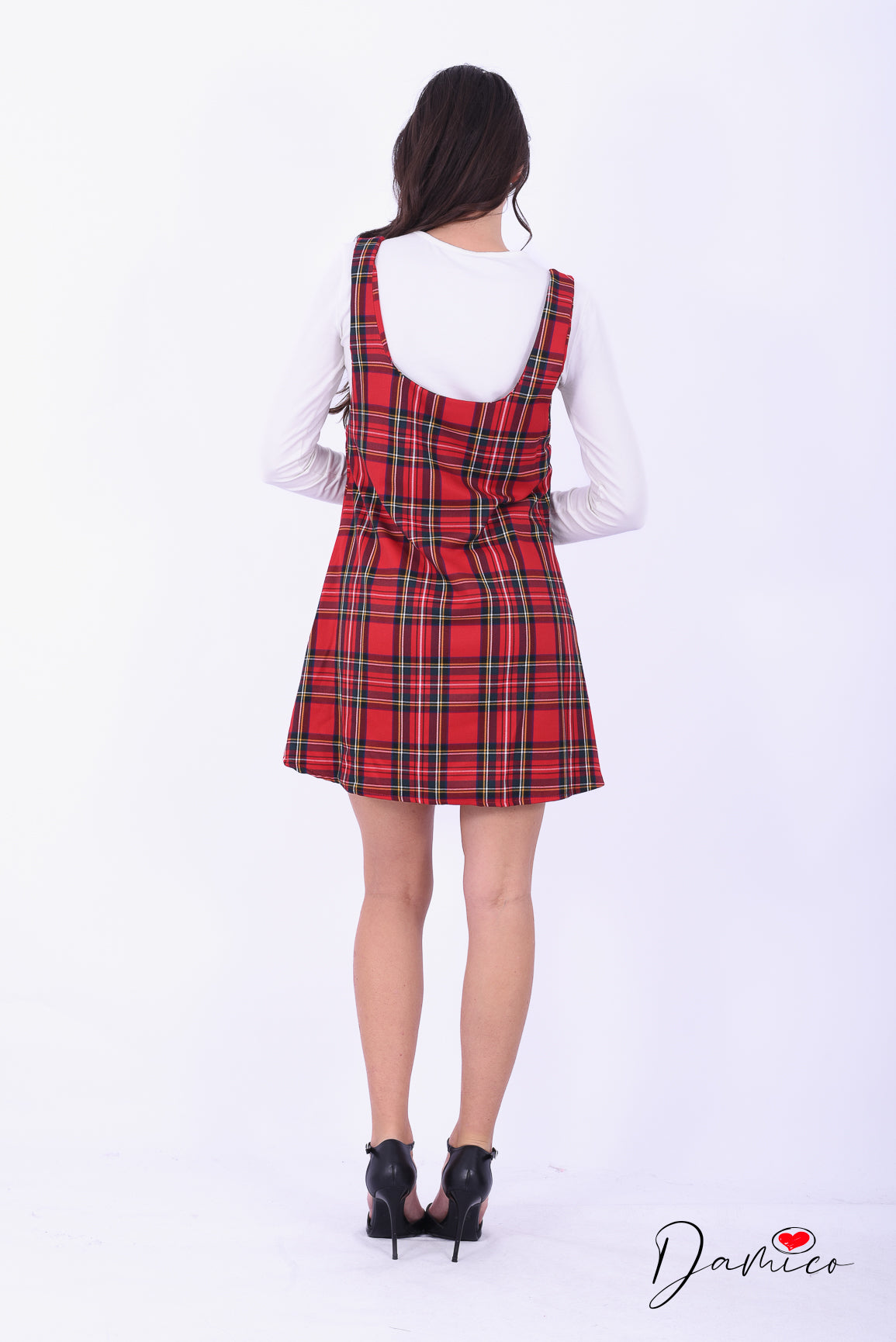 Abitino Tartan smanicato