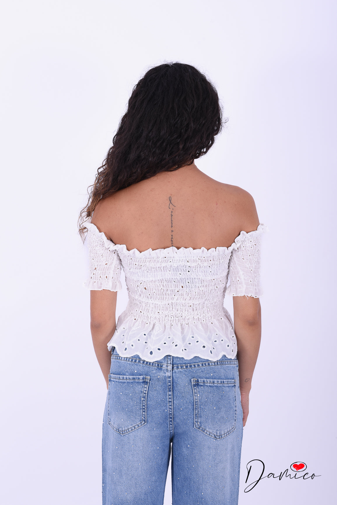 Top san gallo sc bardot elastico
