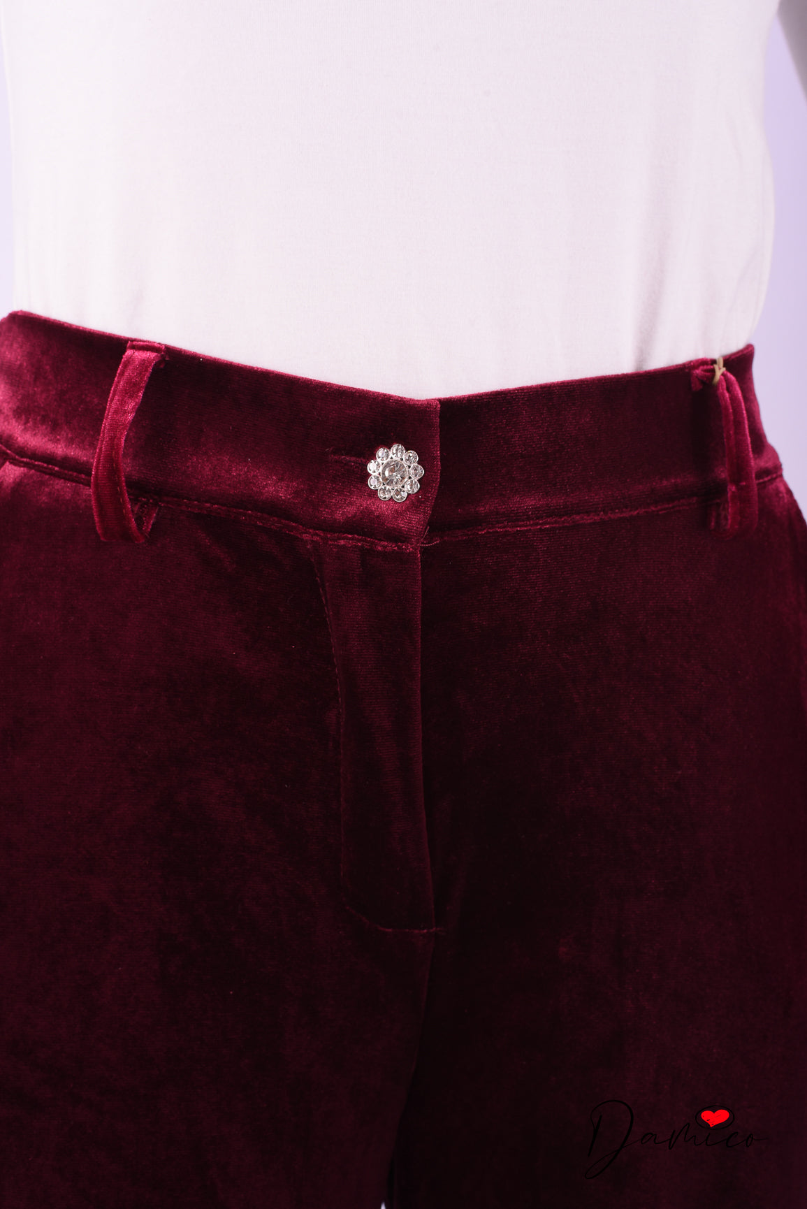 Pantalone chenille lux