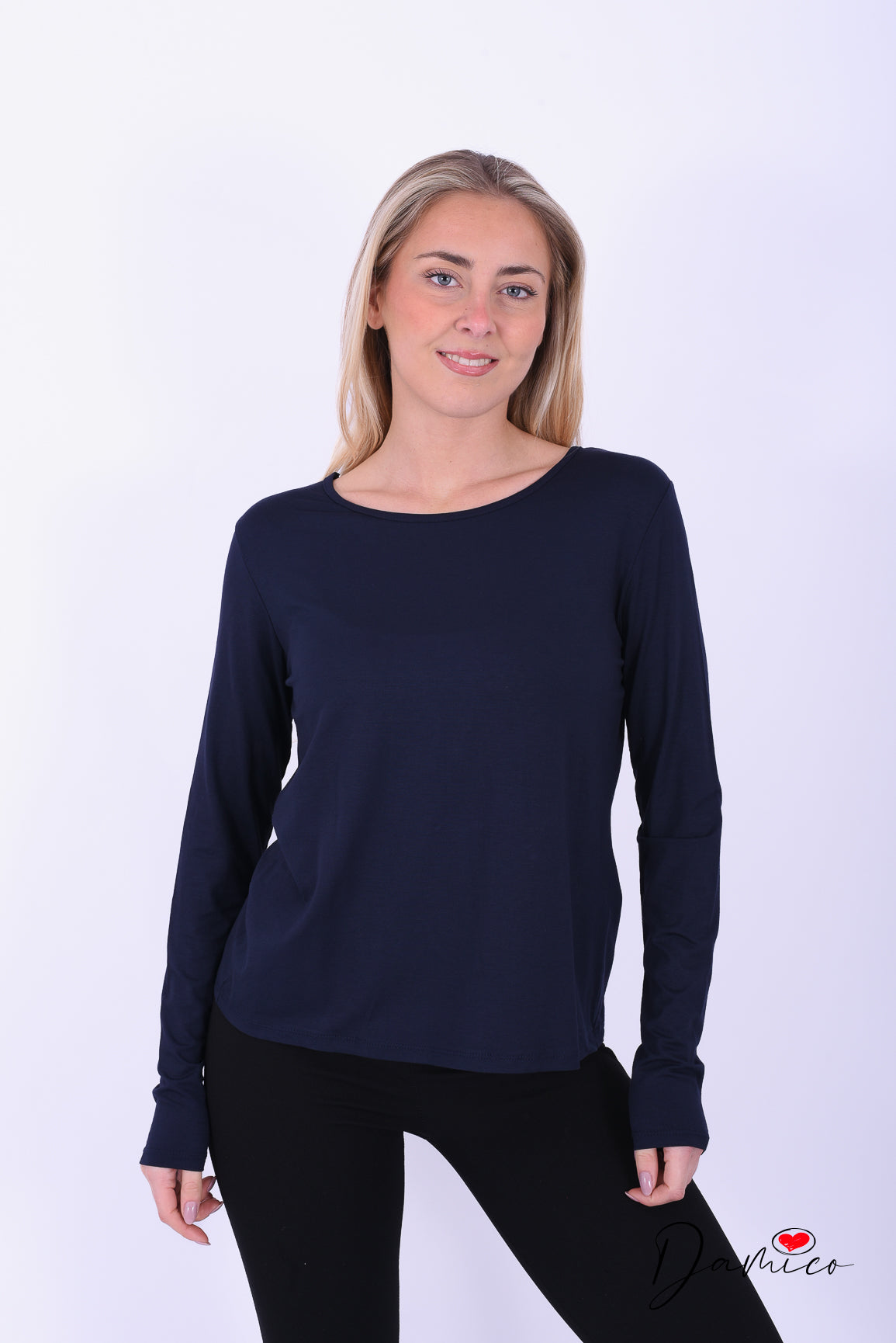 Maglia basica retro pizzo