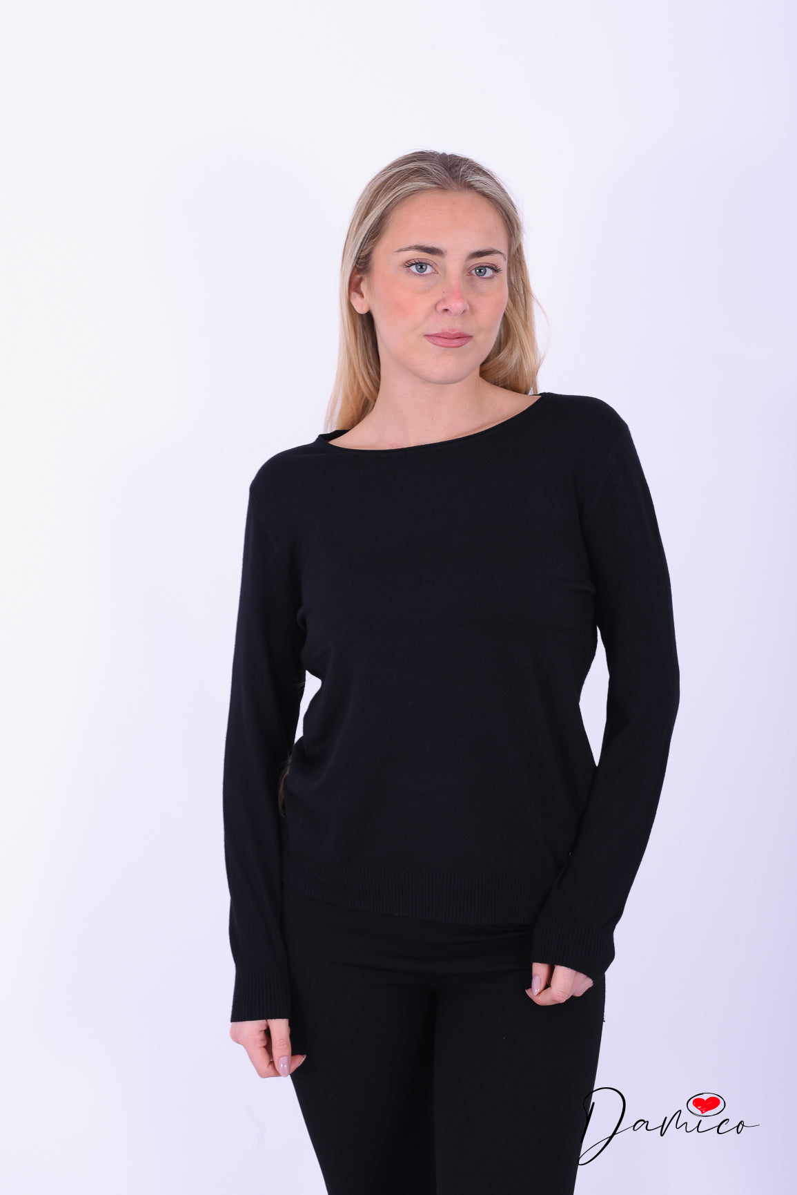 Maglia basica girocollo