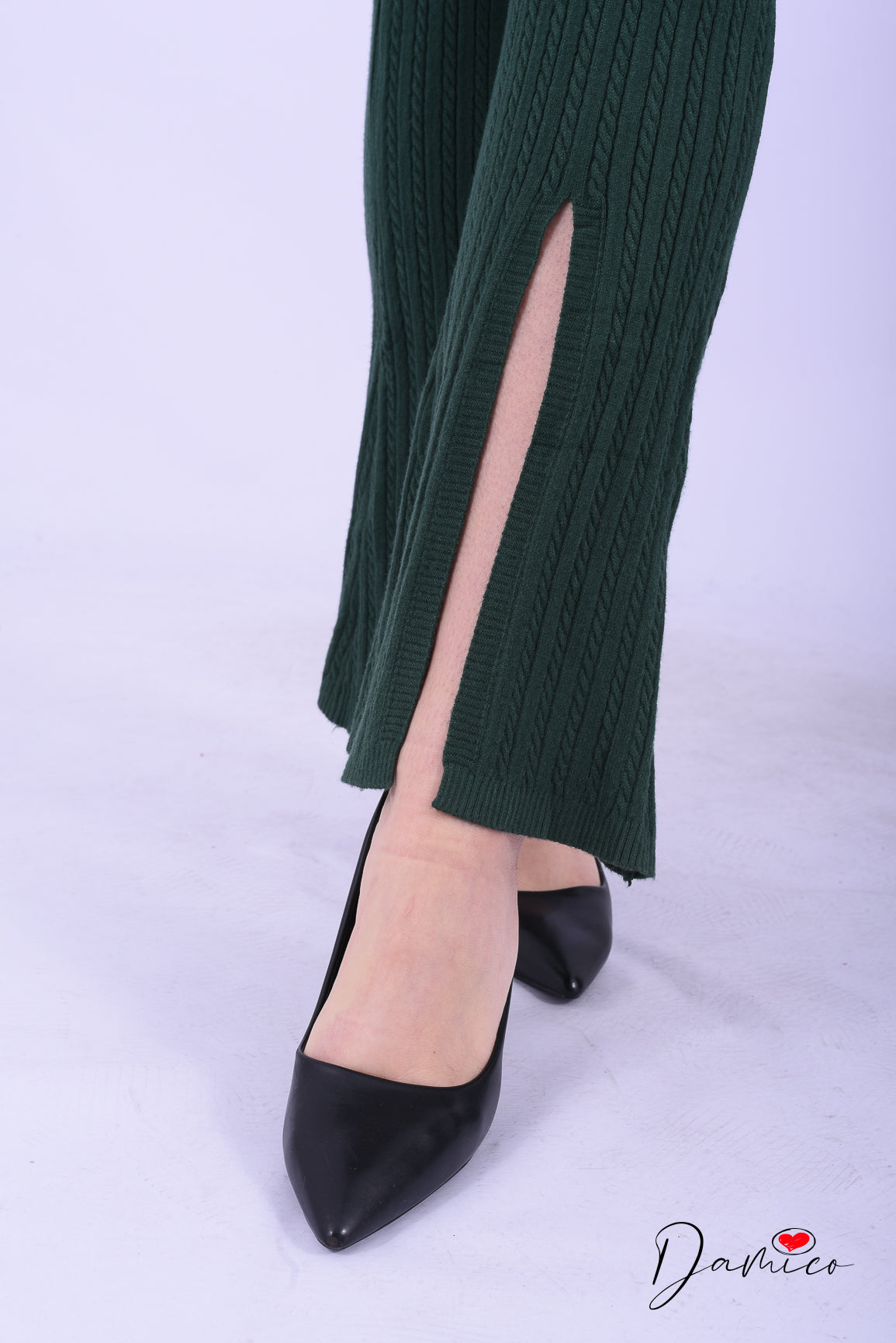 Pantaloni leggings in maglina