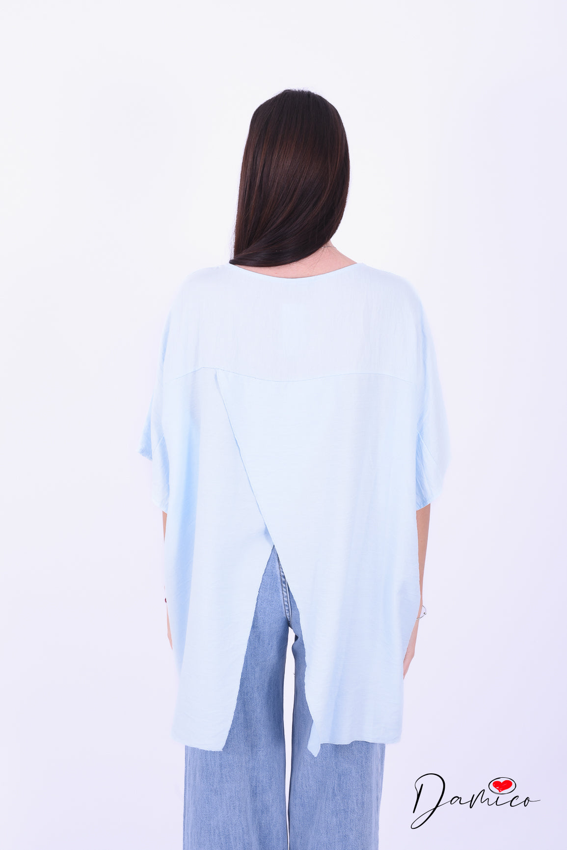 Maglia fiori in rilievo over