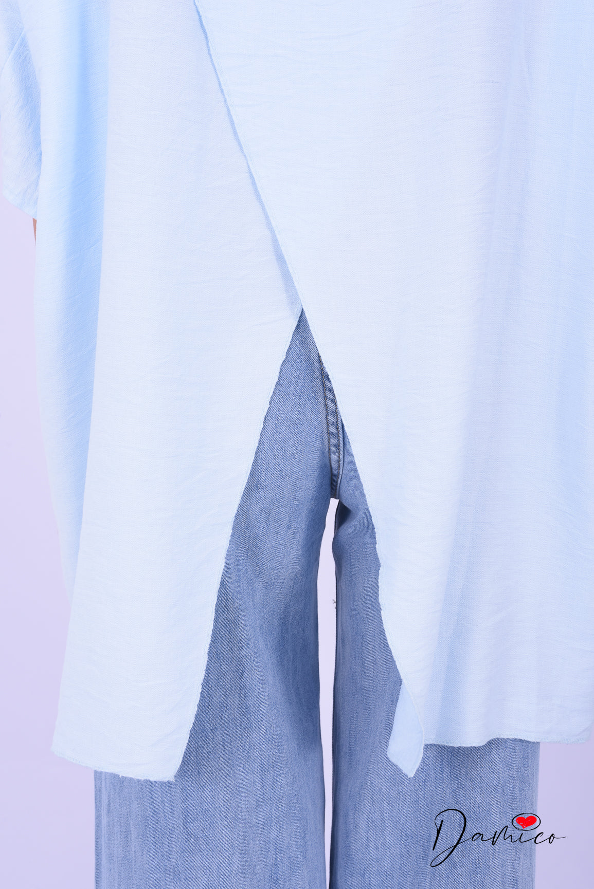 Maglia fiori in rilievo over