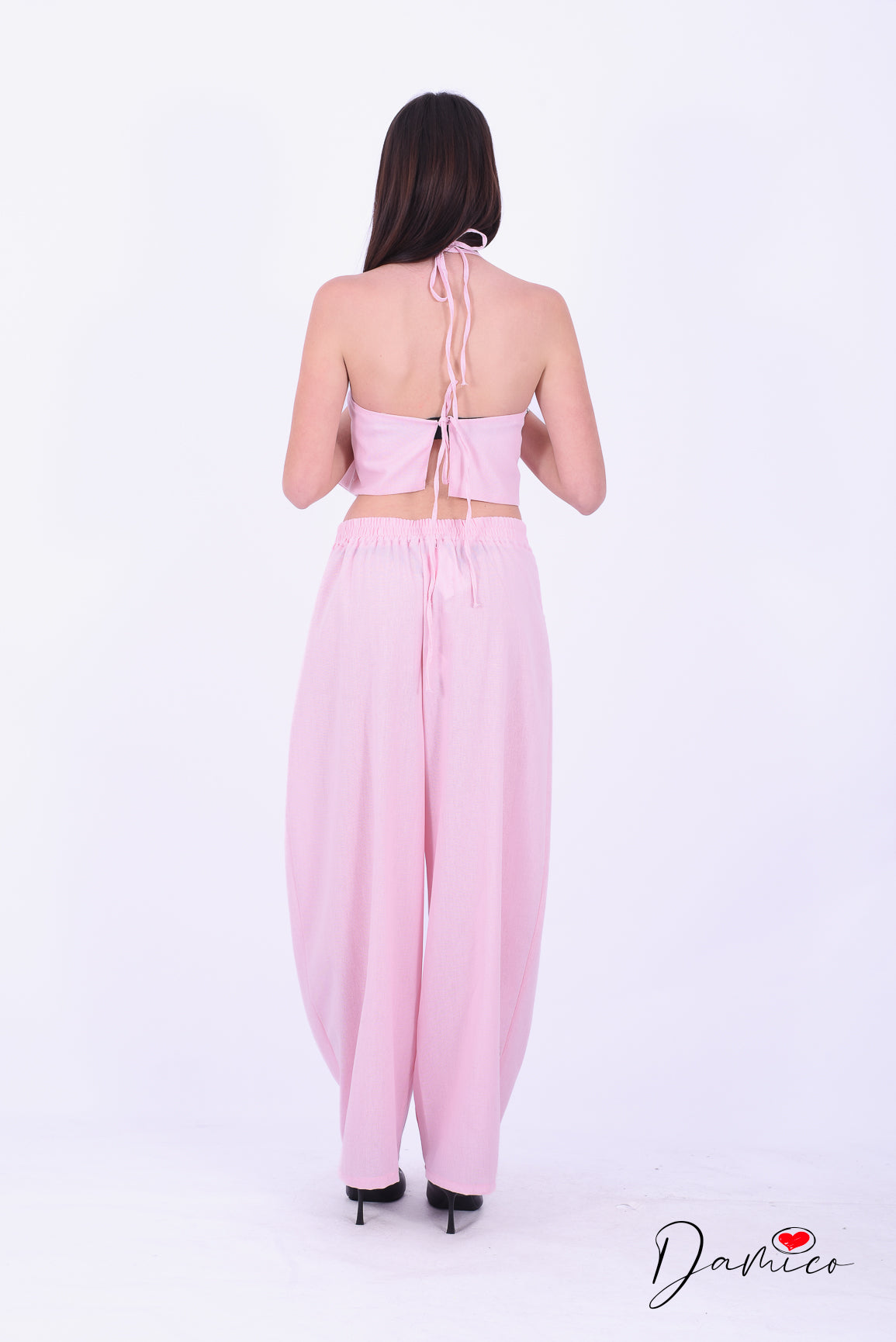 Coordinato canotta gilet e pantaloni