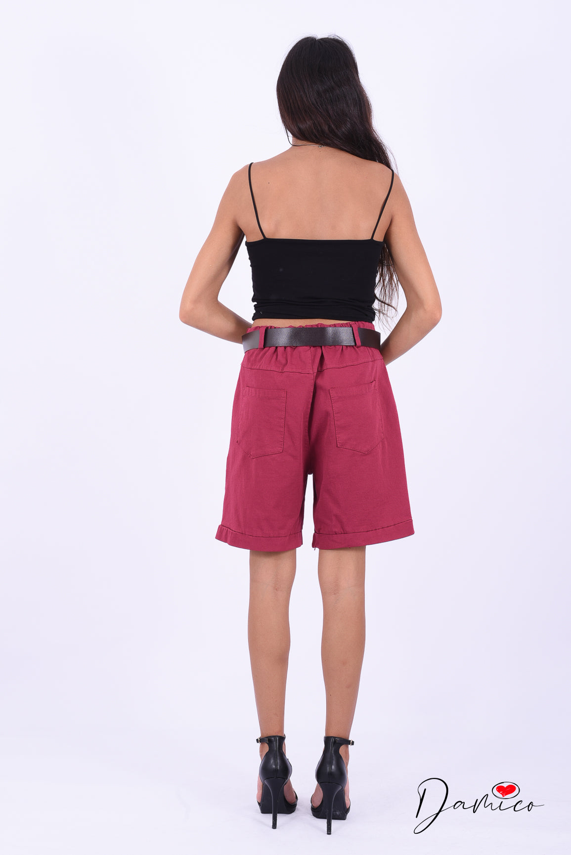 Short taschino finto