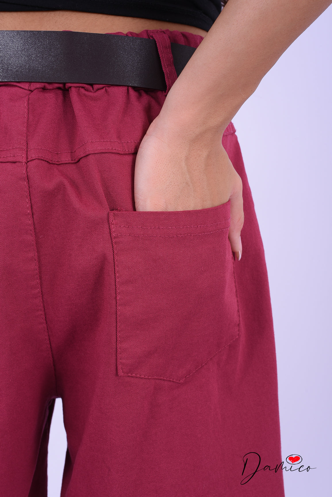 Short taschino finto